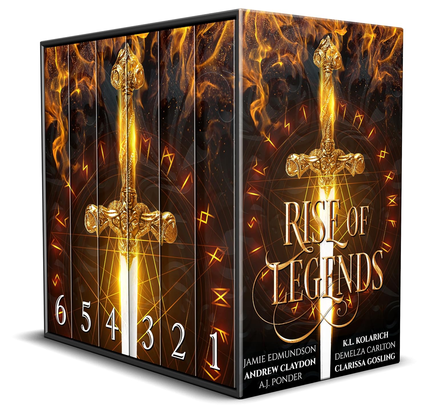 Rise of Legends: Six Epic Fantasy Novels