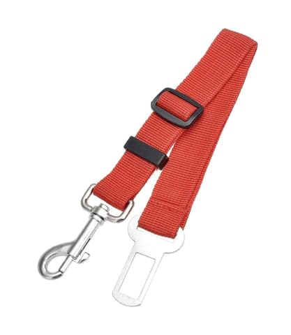 Dog car seat Cover (Dog SEAT Belts RED)