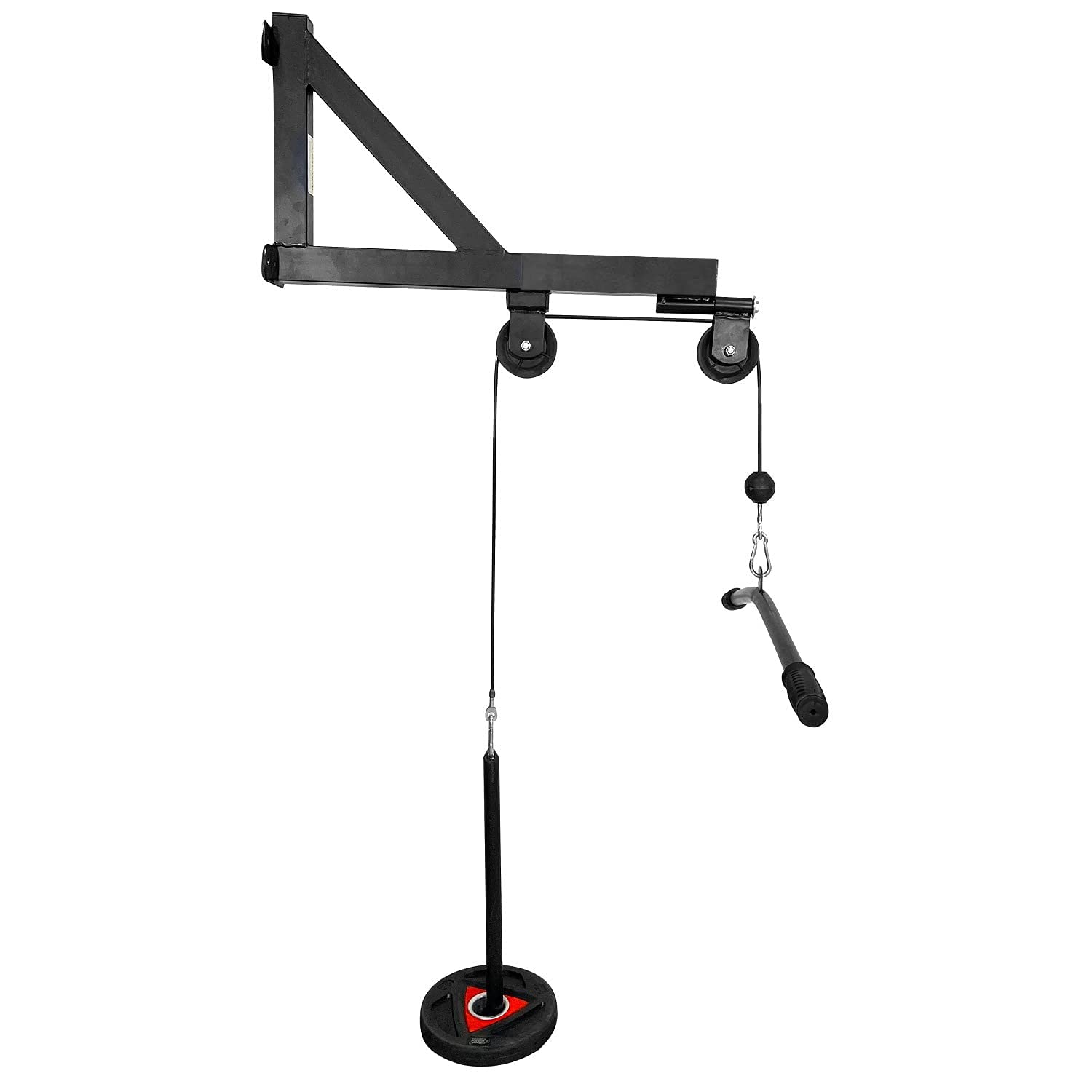 Protoner LAT and Lift Pulley System, Cable Machine with Loading Pin for Home Gym, Fitness Workout, Pull Down for Exercise Your Triceps, Biceps Curl, Back, Forearm, Shoulder (Black)