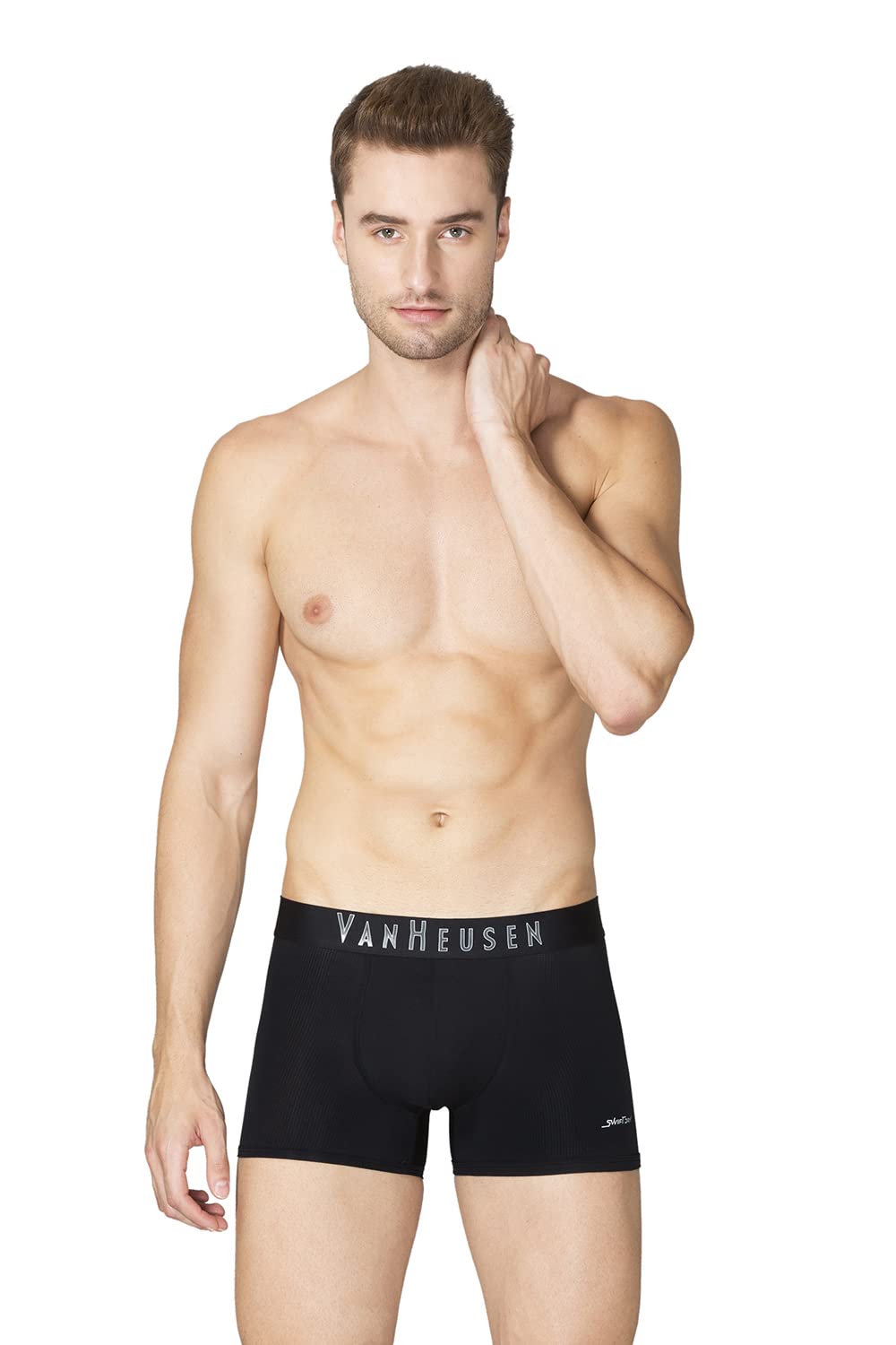 Van Heusen Men’s Trunk Pack of 1 | Air Series | Lightest Underwear | Mesh Fabric | Breathable Active Trunks | Moisture-Wicking & Sweat Absorbent | No Ride-Up Fit | Gym, Sports & Activewear Underwear | Style 40047