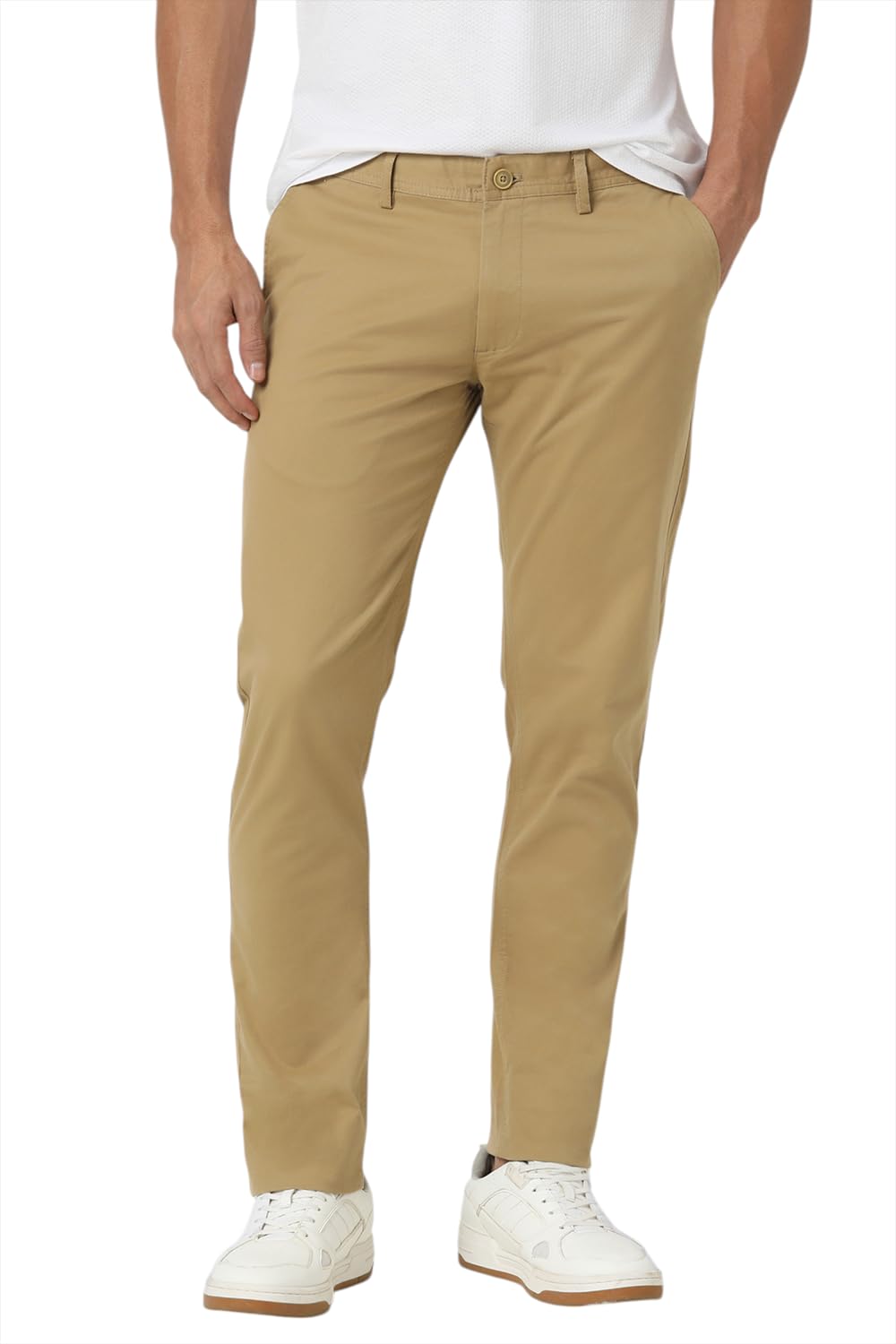 Peter England Men’s Everyday Chino Casual Trouser