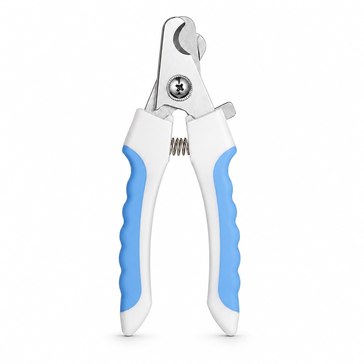 Emily Pets Dog Nail Clippers Professional Pet Nail Clipper & Trimmers with Safety Guard to Avoid Over Cutting, Grooming Razor with Nail File for Medium and Large Dog and Cat, Red