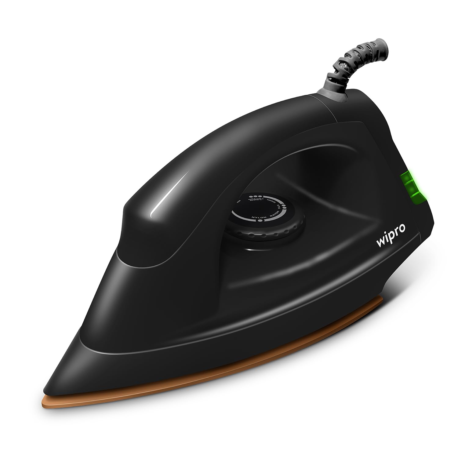 GD208 LED Dry Iron, Black