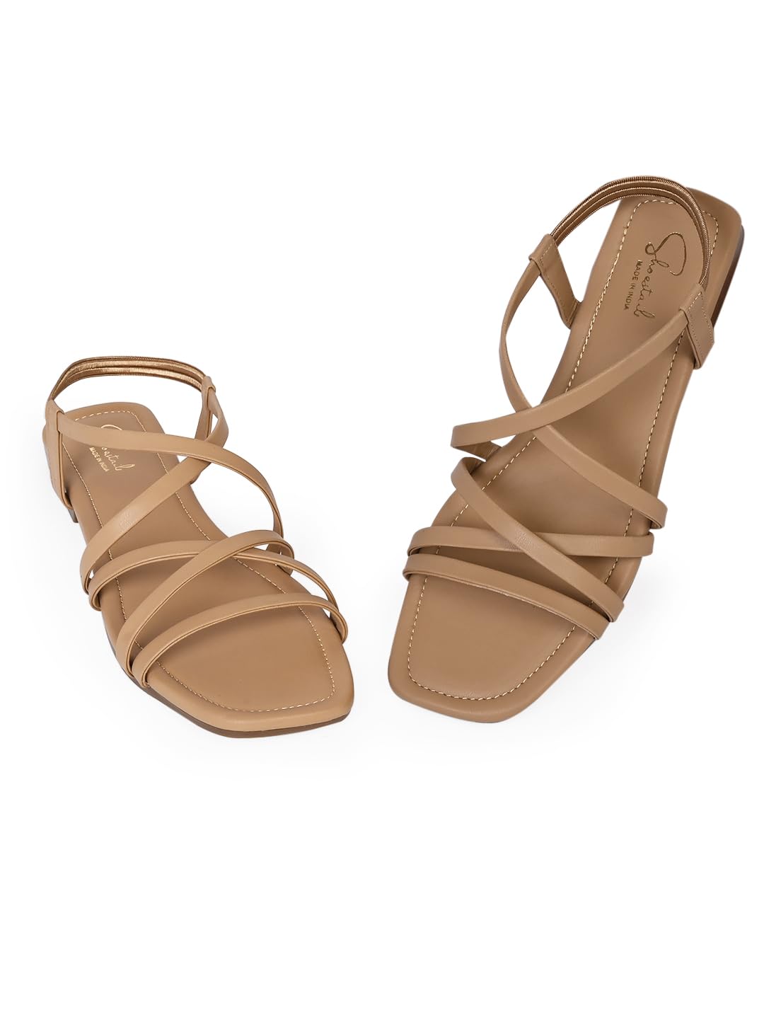 Women Flats Sandals | Stylish Embroidered Slip-On Flats for Women | Comfortable Lightweight Sandals | Ethnic & Casual Footwear for Ladies SL1043
