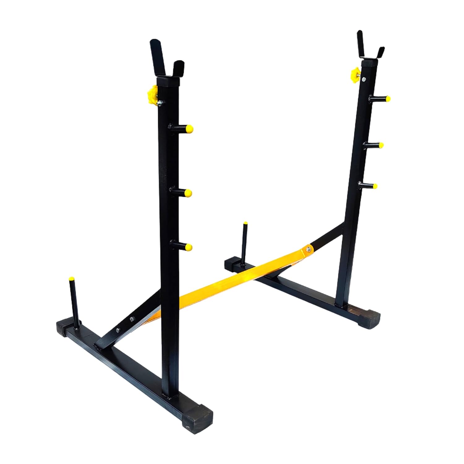 Protoner Joint Squat Stand with Safety Holders, Heavy Duty Metal Frame, Adjustable Height, for Squats and Bench Press