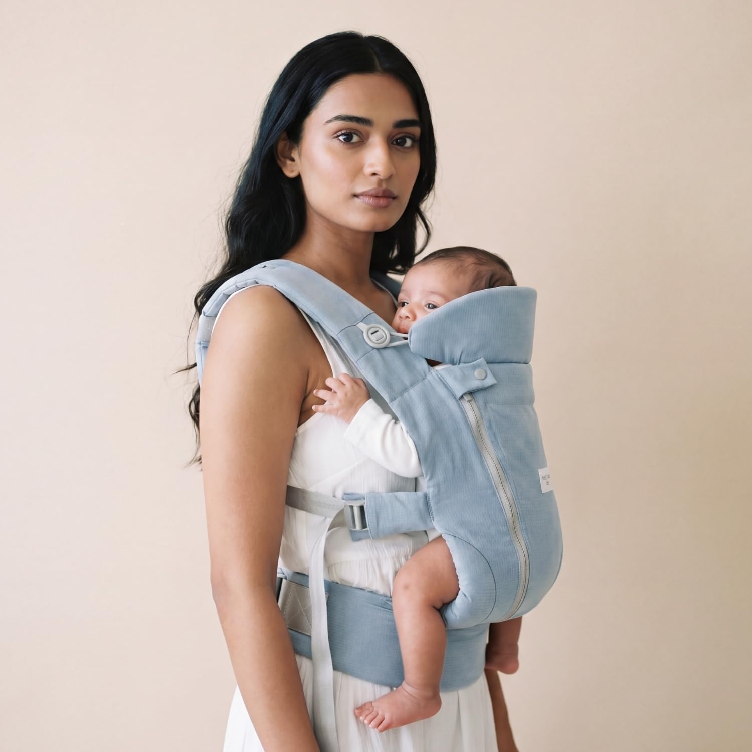 Haus & Kinder Nubee Baby Carrier for 0 to 3 Year Baby, Kangaroo Style Bag, Baby Carrying Bag for Newborn to Toddler, Lightweight Baby Carrier, Upto 18 kg, 0–15 Months