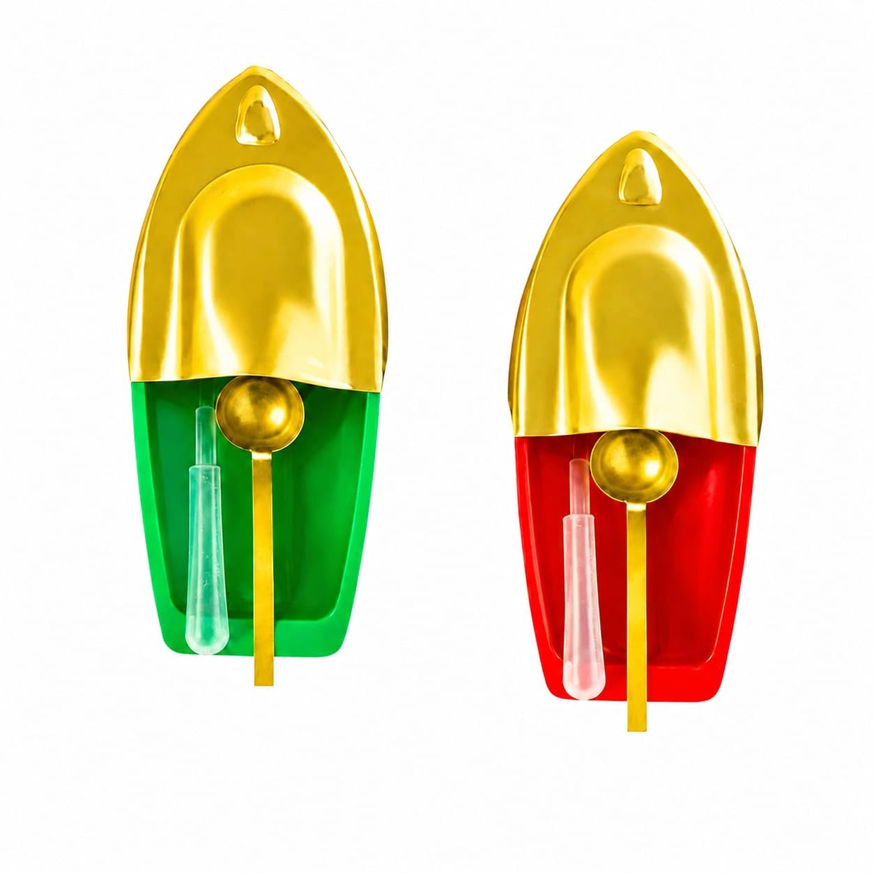 Classic Steam Powered Tin Metal Pop Pop Boat, Candle Powered Putt Putt Water Toy with Vintage Design, Multicolor Set of – (2, Boat) B79