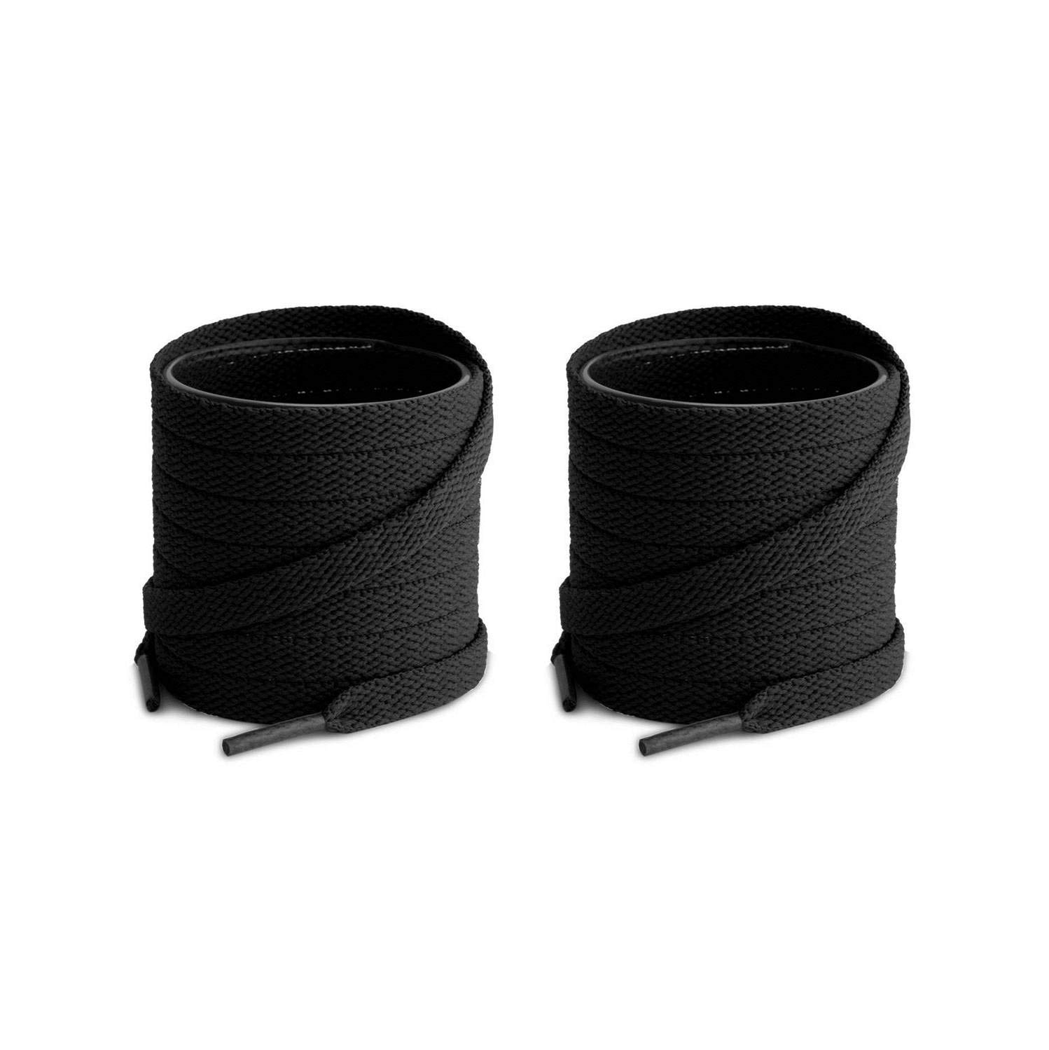 Lify 2 Pair Super Quality 19 Colors Flat Shoe laces 5/16 Wide Shoelaces for Athletic Running Sneakers Shoes Boot Strings