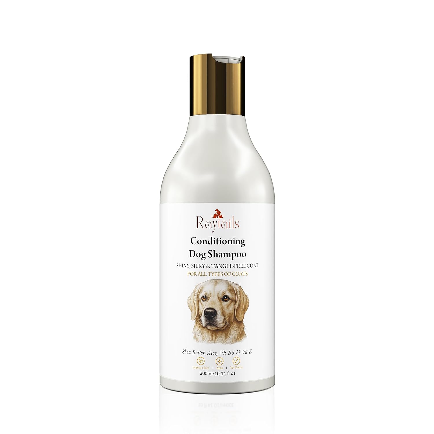 Dog Shampoo for Hair Fall & Odor Control | Neem & Aloe Vera Anti-Itch Formula for Sensitive Skin | pH Balanced Conditioning Pet Body Wash for Puppies & All Breeds – 300ml