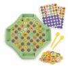 Animal Memory Flip Chess Game Montessori Matching Puzzle Board Game for Kids Educational Travel Toy for Toddlers, Preschoolers Learning Activities (Animle Stickers & 4 Stick)