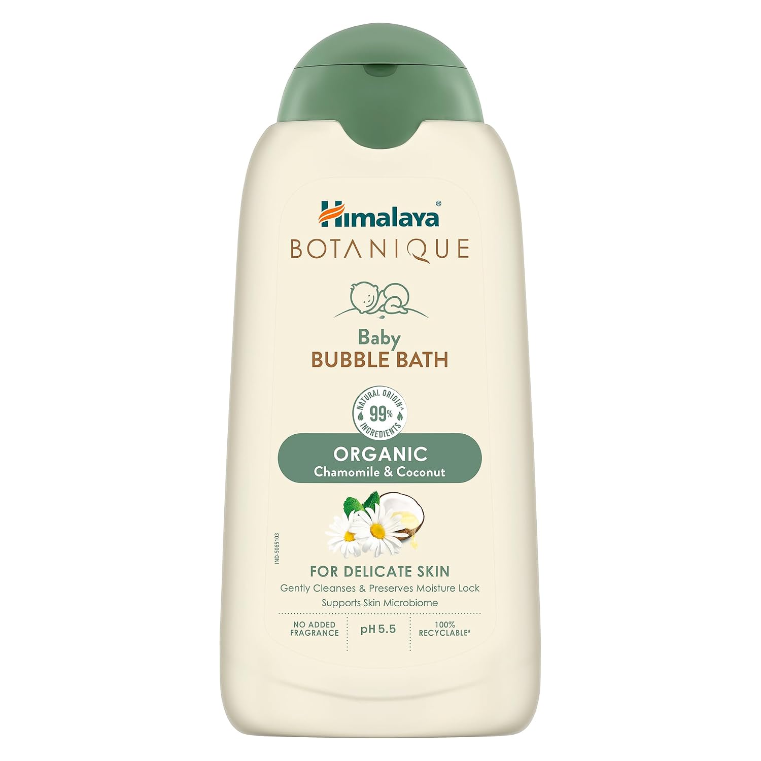 Himalaya Botanique Baby Bubble Bath|Organic|Pediatrician Tested|200 ml
