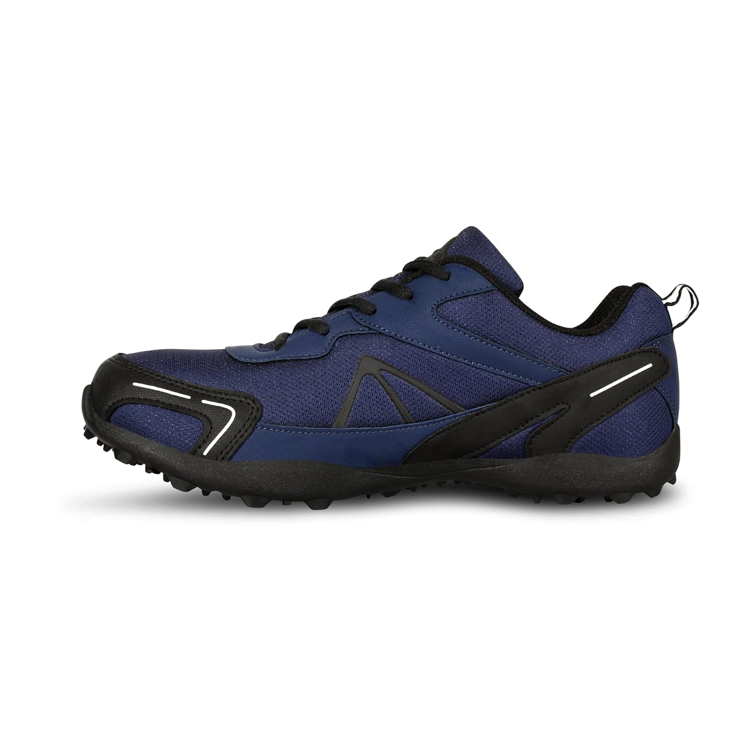 Nivia Men Marathon Running Shoe for Mens | Rubber Outsole with Breathable Mesh Upper with PVC Synthetic Leather | Die Cut N.R E.VA Sockliner | Ideal for Trail Running