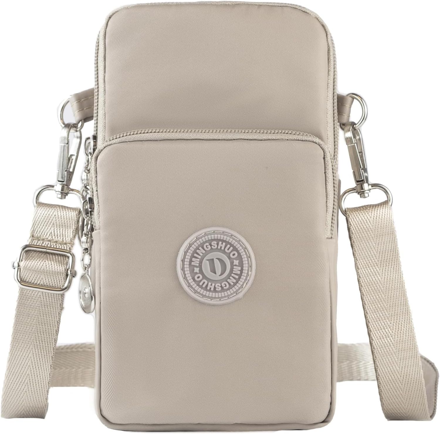 INOVERA (LABEL) Nylon Mobile Pouch for Womens & Girls – Stylish Phone Bag – Travel Crossbody Shoulder Sling Purse with Adjustable Strap