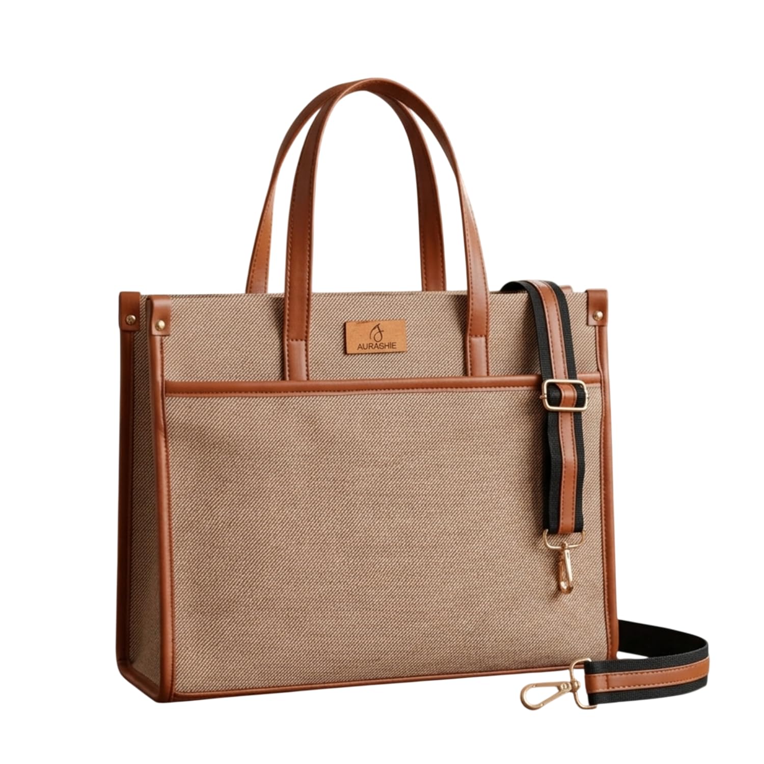 Tote Bag for Women, Vegan Leather Office Work Bag, Stylish Handbag