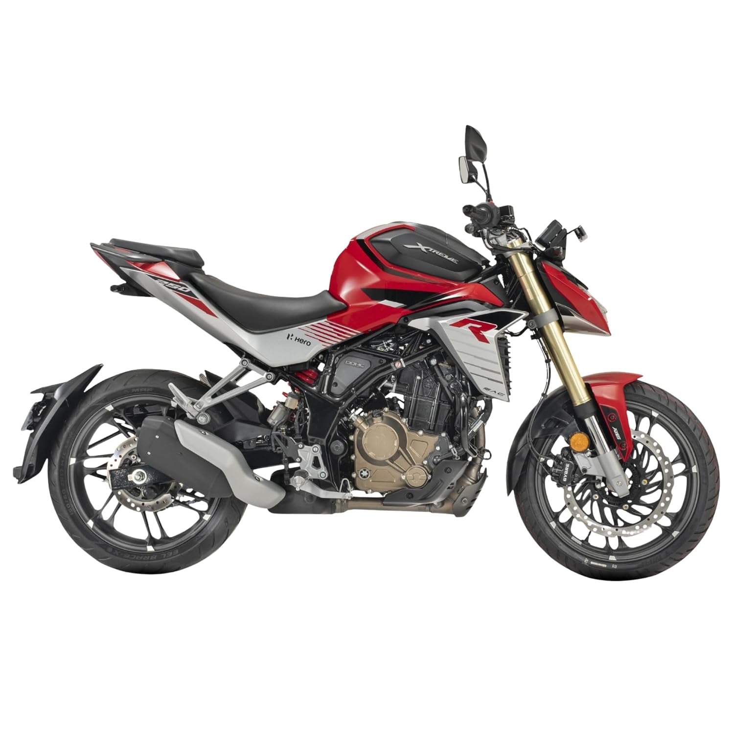 Hero MotoCorp XTREME 250R FI CON DDSC (OBD2B) Motorcycles/Bike Firestorm Red Booking for Ex-Showroom Price