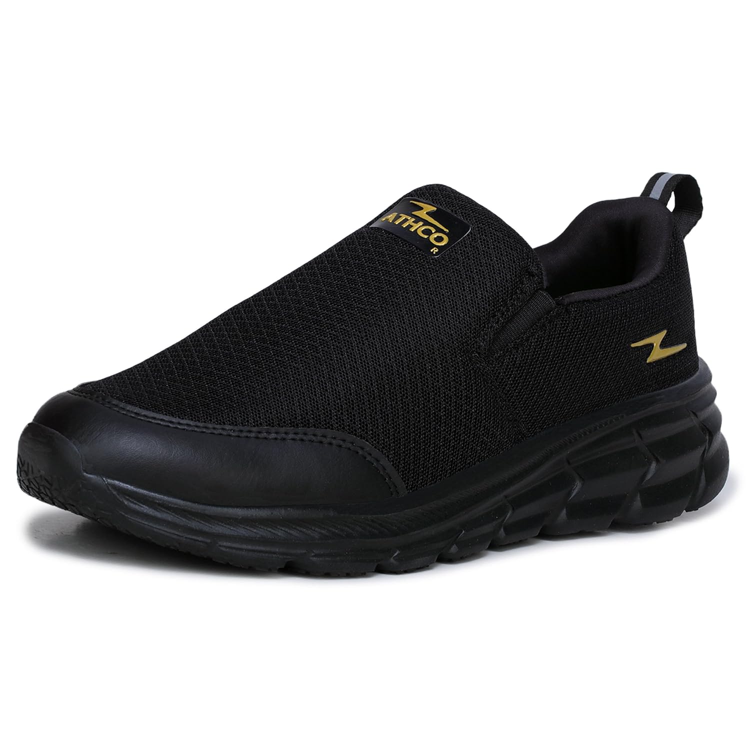 ATHCO Mens Oxyflo Walking Shoes for Man, Lightweight Breathable Comfort Slip-On Casual Shoes for Man with Memory Foam Insole, Lightweight, Comfort Walking Shoe for Men for All-Day Comfort