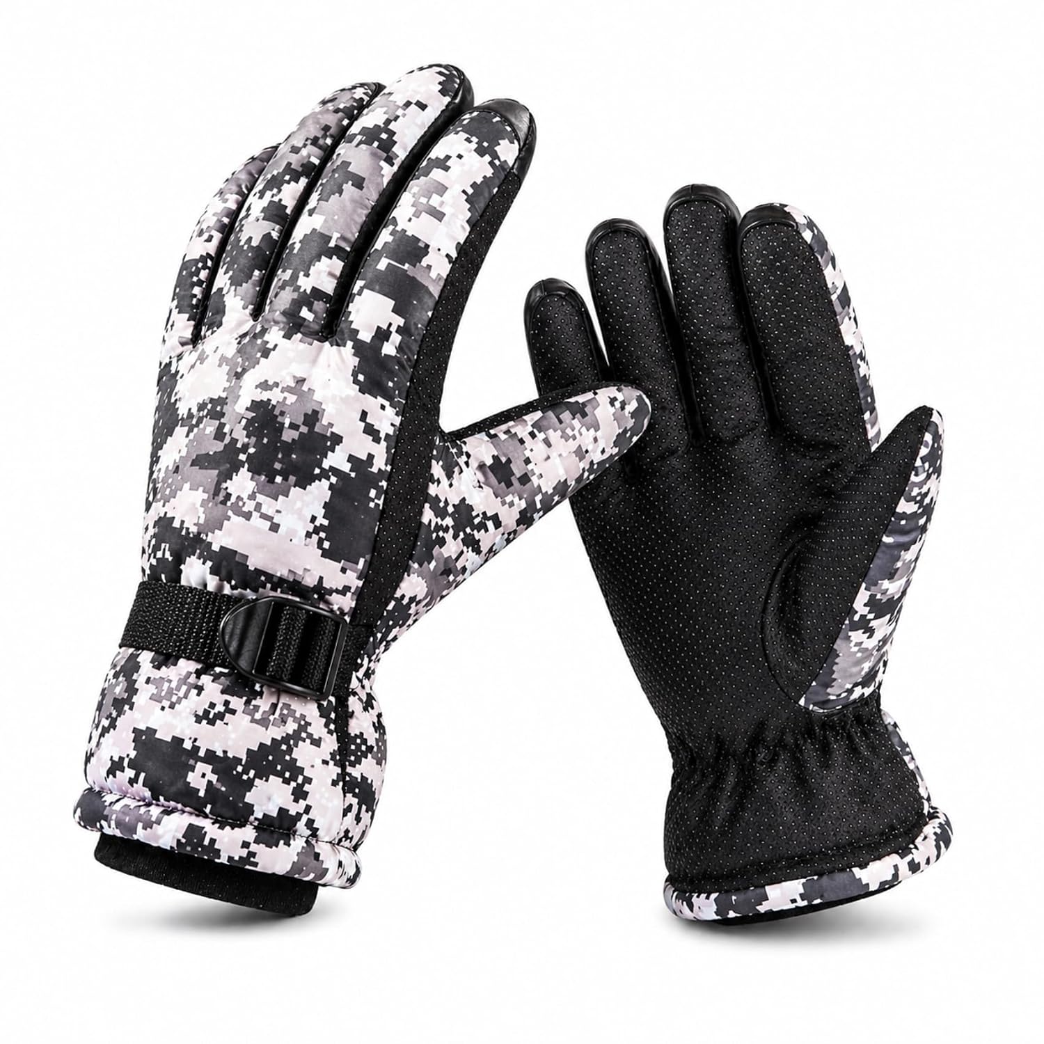 AutokraftZ Winter Woolen Hand Gloves for Men & Women | Thermal Warm for Cold Weather Bike Riding Outdoor wear Travel | Sports Use | Soft Comfortable | Stylish Winter Gloves Unisex