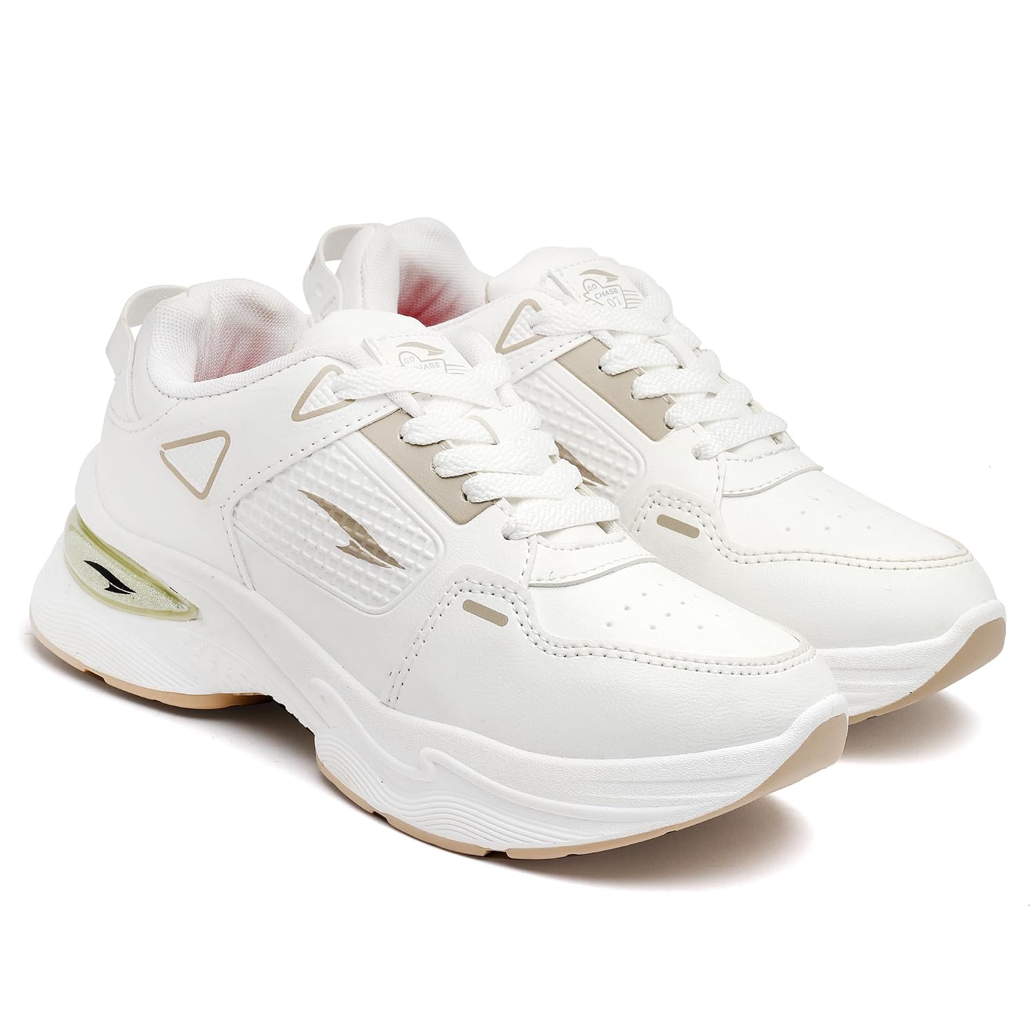 ASIAN Women AROMA-03 Running and Casual wear Running Shoes with Laces, Lightweight and Comfortable Shoes Gym and Sports Shoes for Women & Girls with Stylish Design
