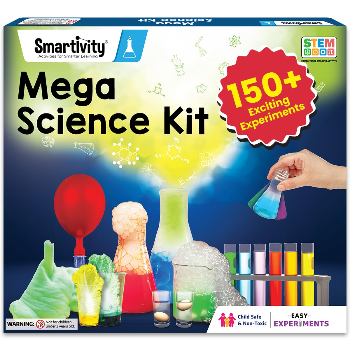 Smartivity Mega Science Kit | STEM Science Experiment Kit for Kids