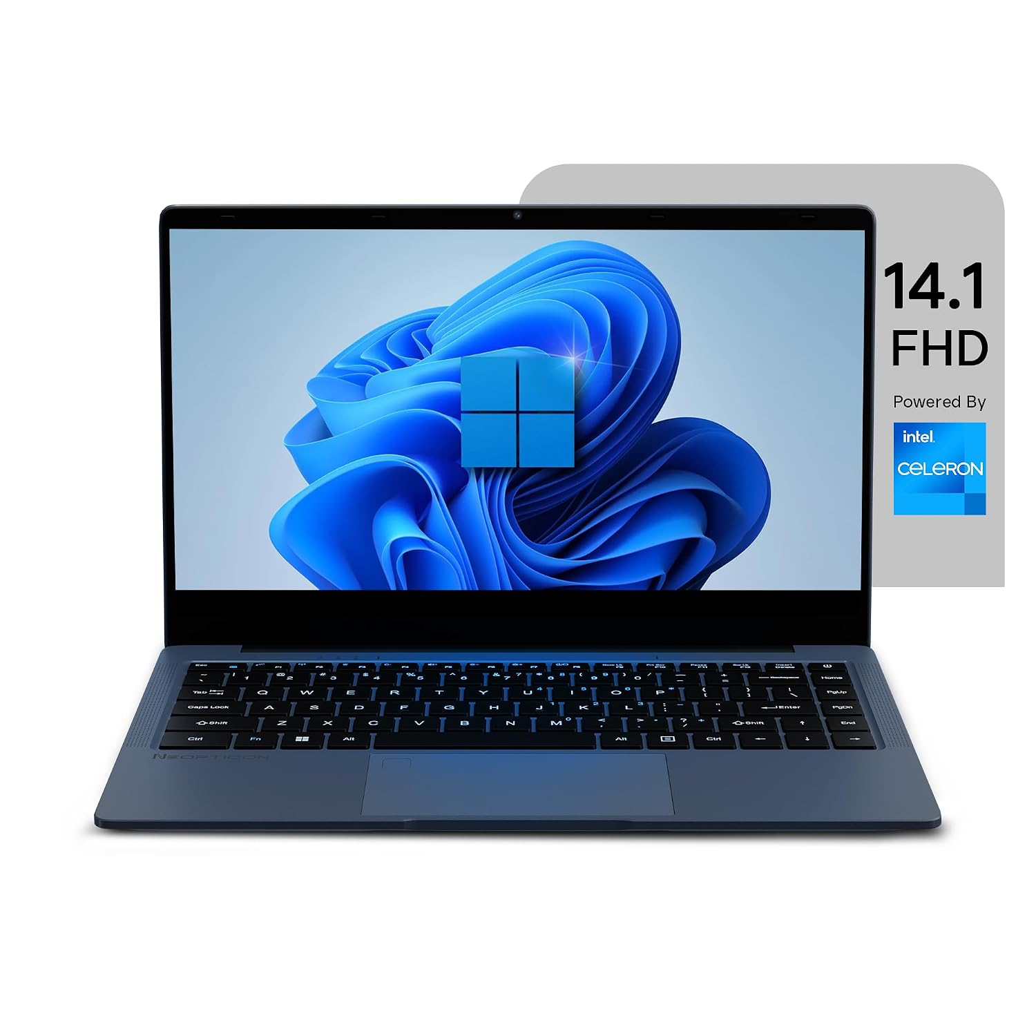 BrowseBook 14.1″ FHD IPS Laptop | Best Student & Office Work Laptop | Celeron N4020 | 8GB RAM | 256GB SSD | Windows 11 | 38Wh | 1.3kg | Grey