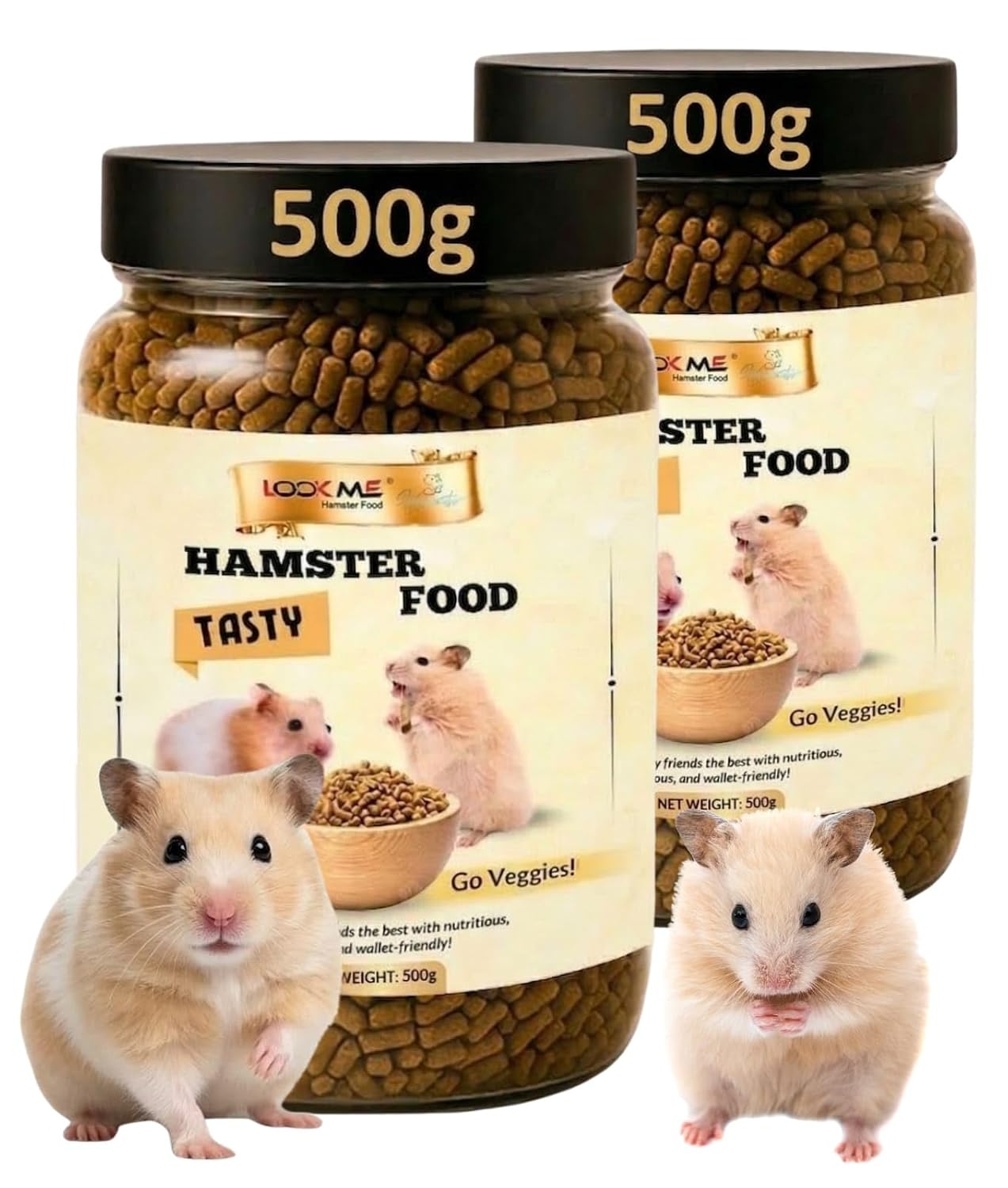 Hamster Food 500g x 2 Combo