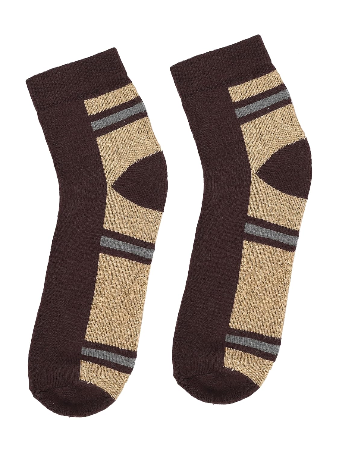 Stride Set Two Ankle Length Cotton Socks Pack for Men & Women | Comfortable, Sweat Absorbent & Stretchable Socks | Running, Gym & Casual Wear