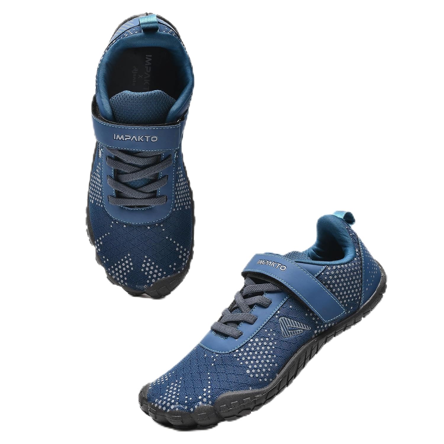 Impakto Barefoot Rooted Wide feet Shoes for Men | Lightweight Running & Training Shoes with Soft Sole & Superior Grip | Running, Jogging Regular Gym Shoes for Men