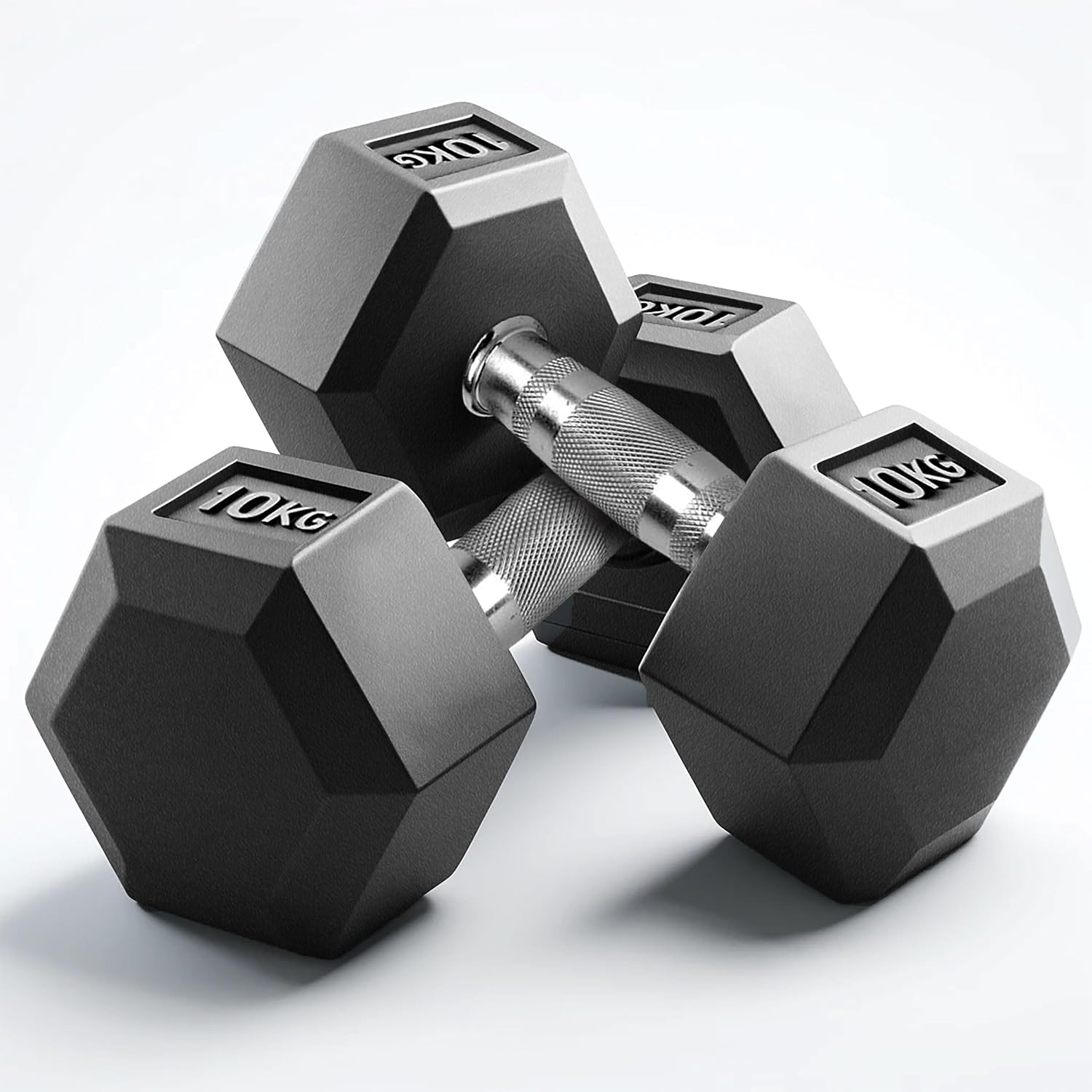 Slovic Dumbbells Set for Home Workout 20 KG [10 KG x 2]