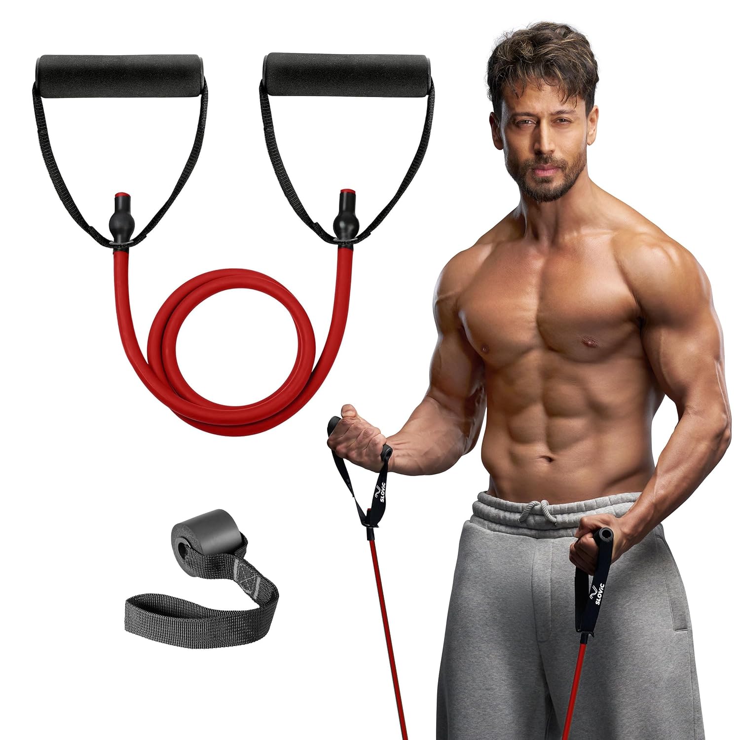 Slovic Resistance Tube [Upto 15 KG] | Red