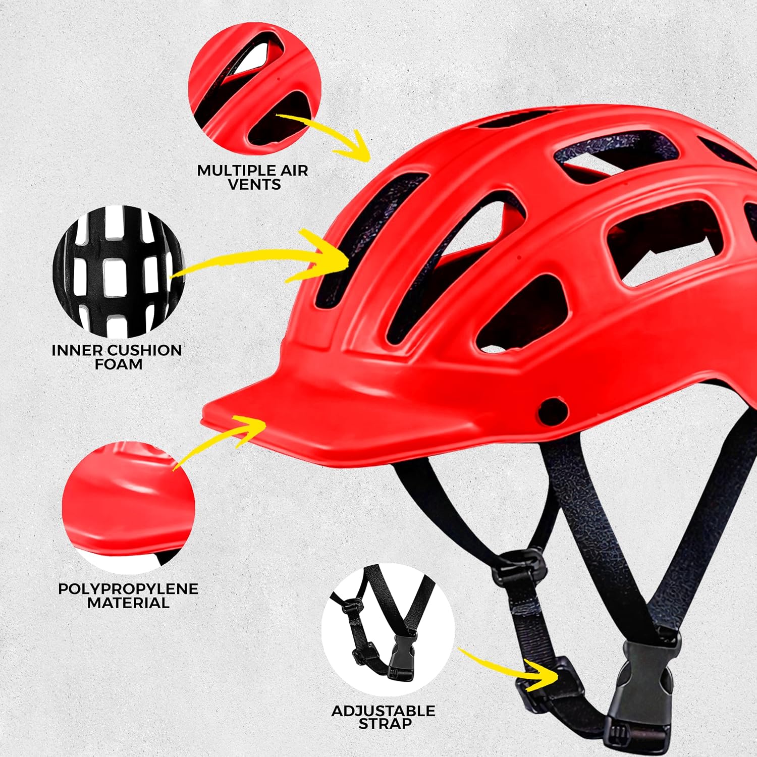Jaspo Tyro Complete Protective Gear Set for Kids | Helmet with Knee Pads, Elbow Pads & Wrist Guards for Skating, Cycling & Skateboarding (6-14 Years)
