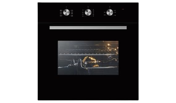 Built-In Oven ELICA EPBI AF760 MMF 58L 7 Cooking Functions with Airfryer Function, Black