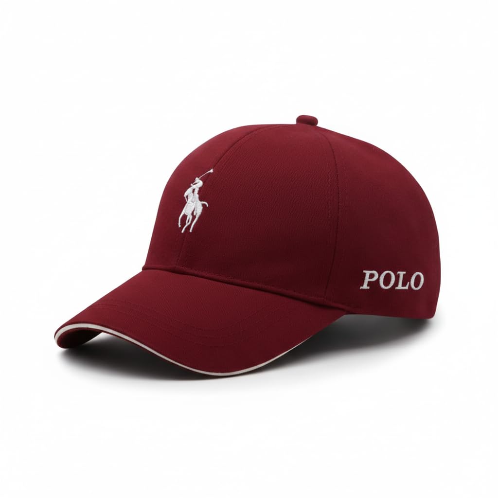 Baseball Cap for Men Original Adjustable Unisex Cap, Mens Caps Stylish, All Sports Type Caps or Hats, Free Size, UV Protection, Sports Cap for Men’s, Outdoor Casual Wear (Pack of 1)