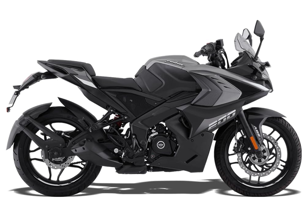 Bajaj Pulsar Rs 200 Motorcycle/Motorbike – Brooklyn Black – Ex-Showroom