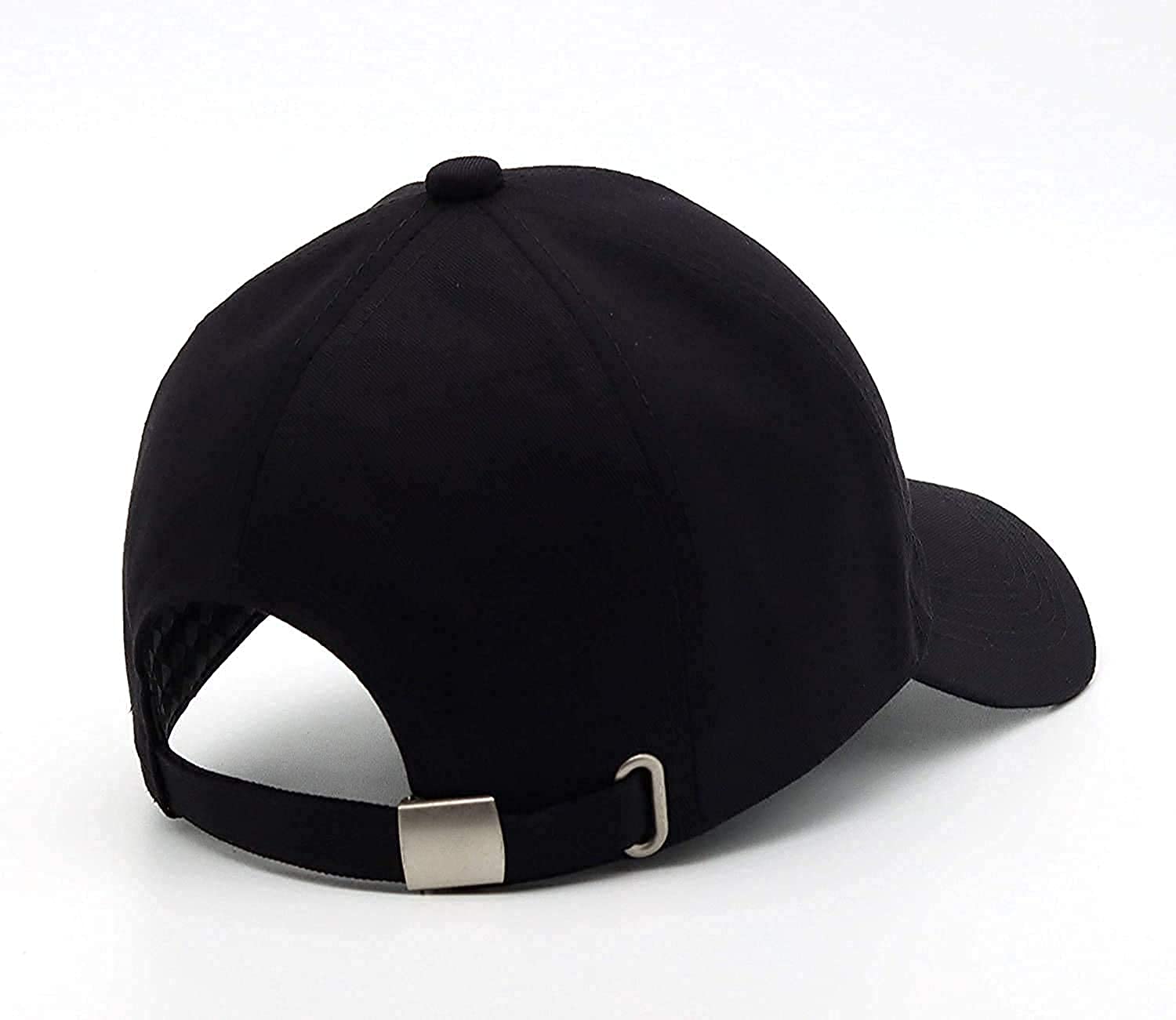 SELLORIA Acrylic Plain Baseball Sport Cap For Men Boys & Women.Pack Of 2 (Grey & Black)