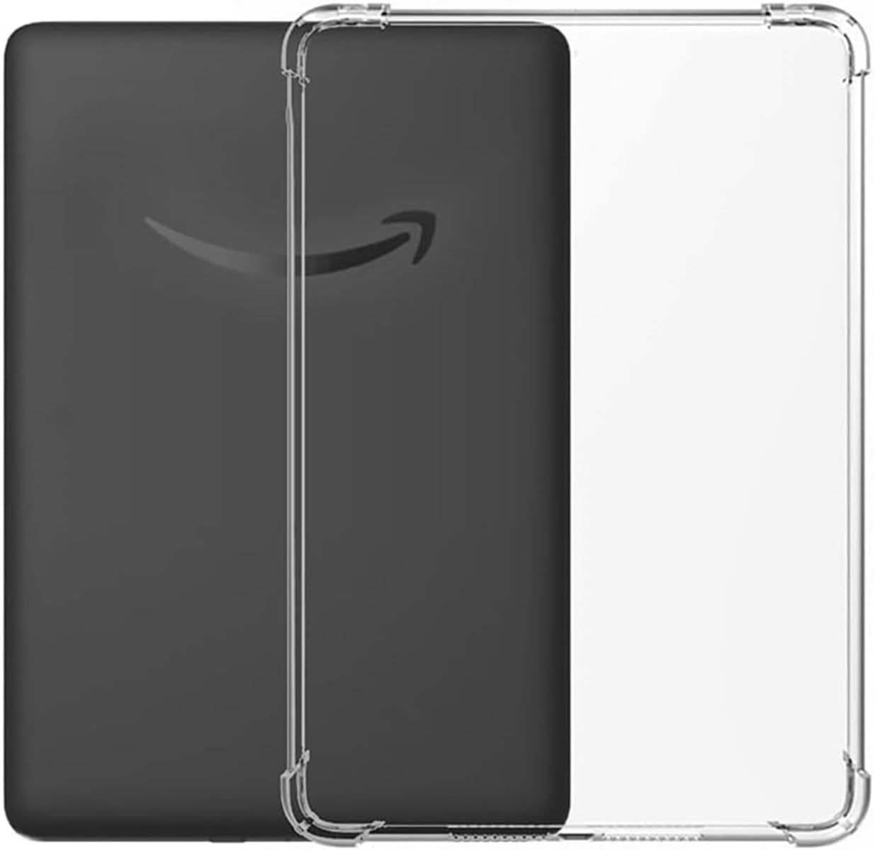 M.G.R.J® Soft TPU Transparent Back Case Cover for Kindle Paperwhite 12th Gen 2024 (7″) / Kindle Colorsoft Signature Edition (7″ inch)