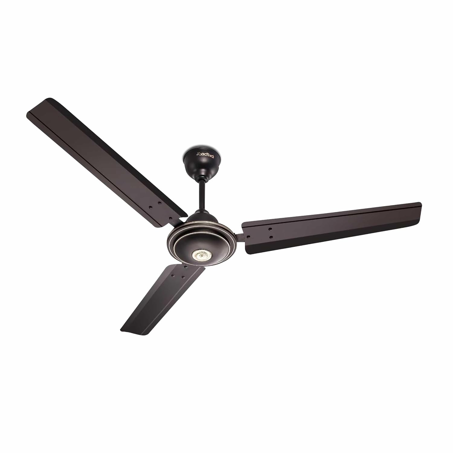 ACTIVA Apsra 1200mm Ceiling Fan for Home | 390 RPM High Speed Fan | Energy Efficient Motor | Powerful Air Delivery | BEE & BIS Approved | Anti Dust Coating | 2 Year Warranty (Smoke Brown)