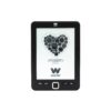 Woxter E-Book Scriba 195 Black – E-Book Reader 6 inches (1024×758, E-Ink Pearl Whiter Screen, EPUB, PDF) Micro SD, Holds over 4000 Books, Rubberized Texture, Black