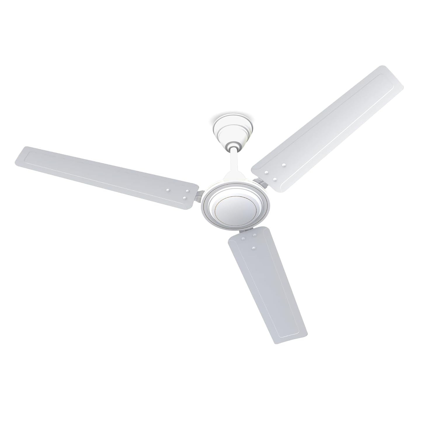 LEDVANCE Windy Ceiling Fan 1200mm | 400 RPM Speed | Low Power Consumption | Higher Air Delivery | BEE Star Rated | Heavy Motor | Suitable for Room, Schools & Offices | 2 Year Warranty – White