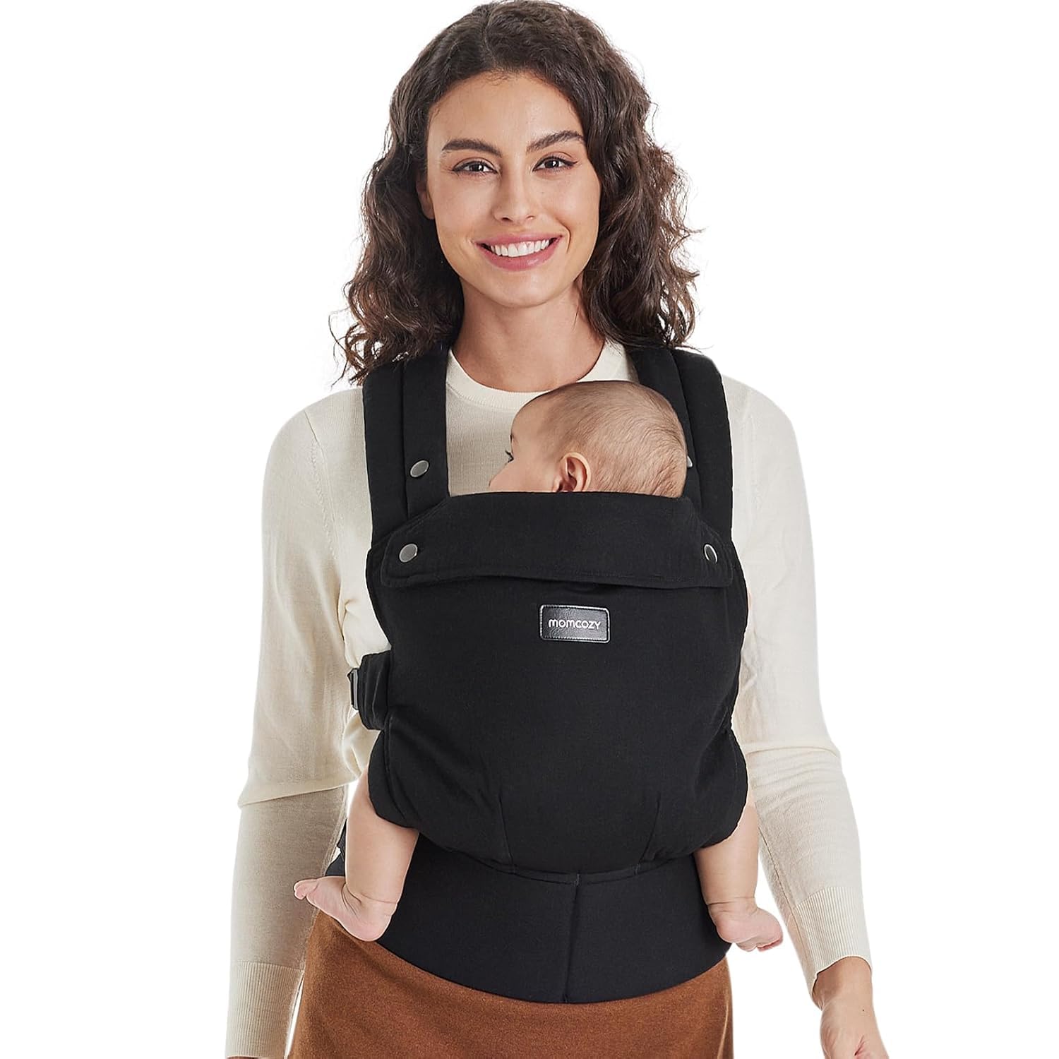 Momcozy PureHug Baby Carrier-Ergonomic, Cozy & Lightweight for 3.2-20.4 kg