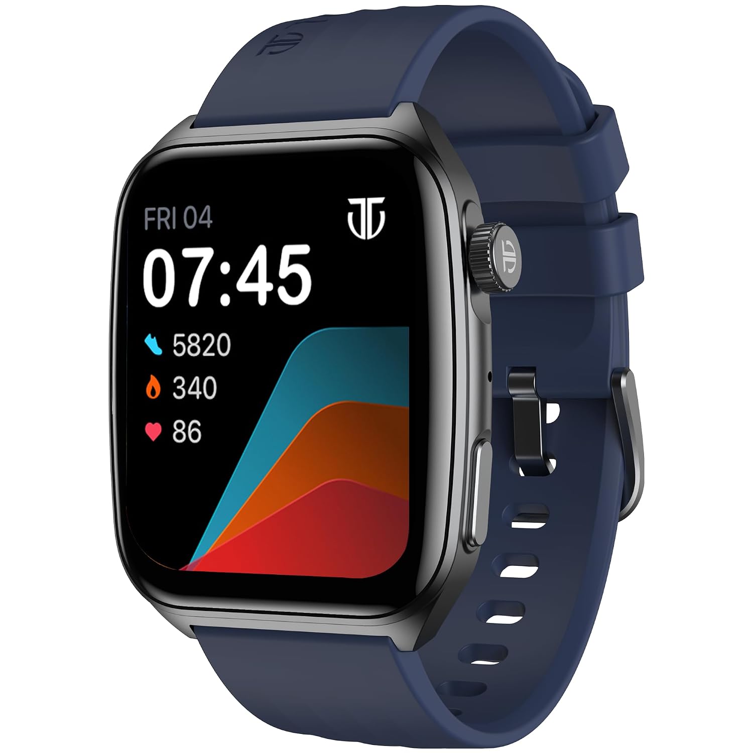 Titan Smart 4.0 Smart Watch with 1.93” AMOLED Display, Infinite AI Watch Faces, AI Voice assistant,Smart Hydration, Multiple Menu Styles, QR Hub​, 100+ Multisports, BT Calling, HRM, SpO2, Games – Blue