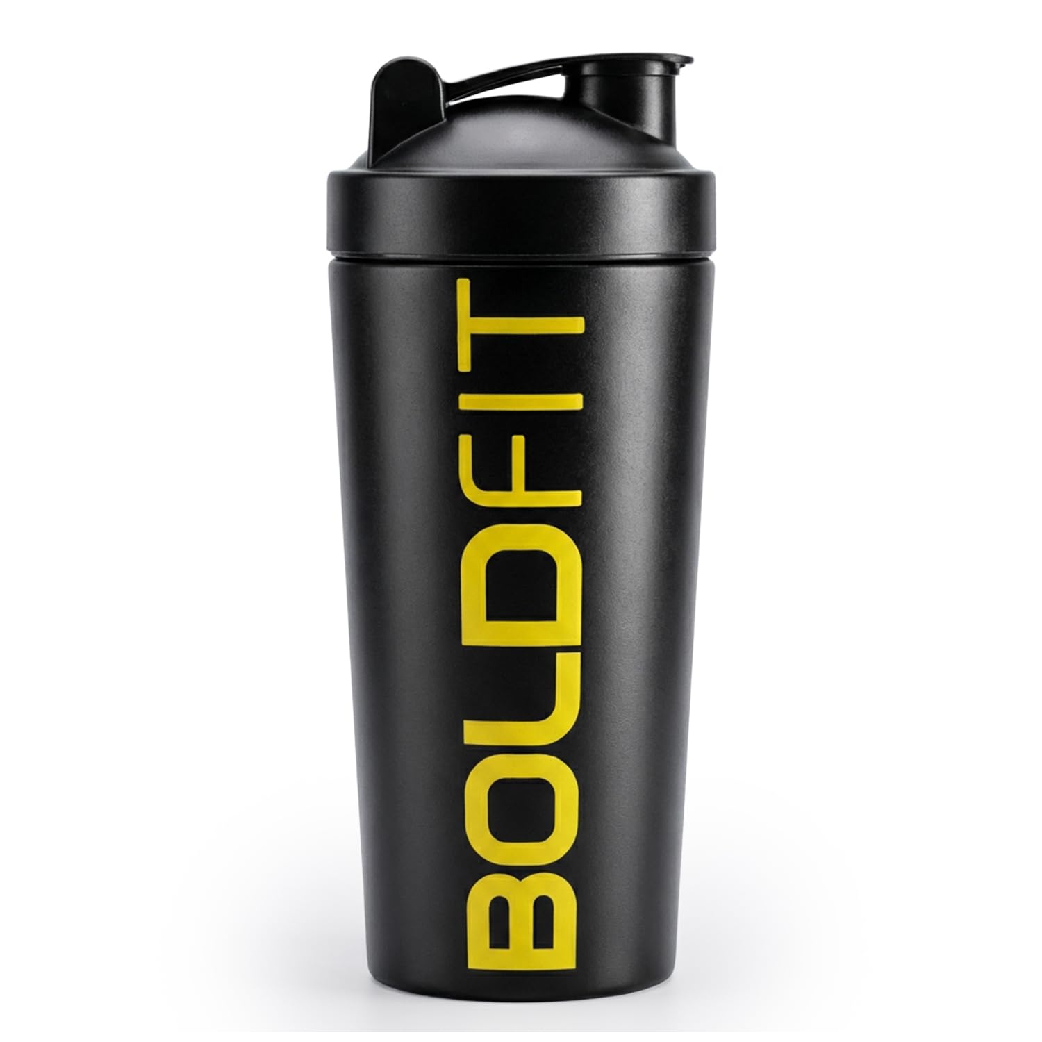 Boldfit Stainless Steel Gym Shaker Bottle Shaker Bottles for Protein Shake 100% Leakproof Guarantee Protein Shaker Sipper Bottle Pre Workout Steel Shaker With Measurement 700 ml