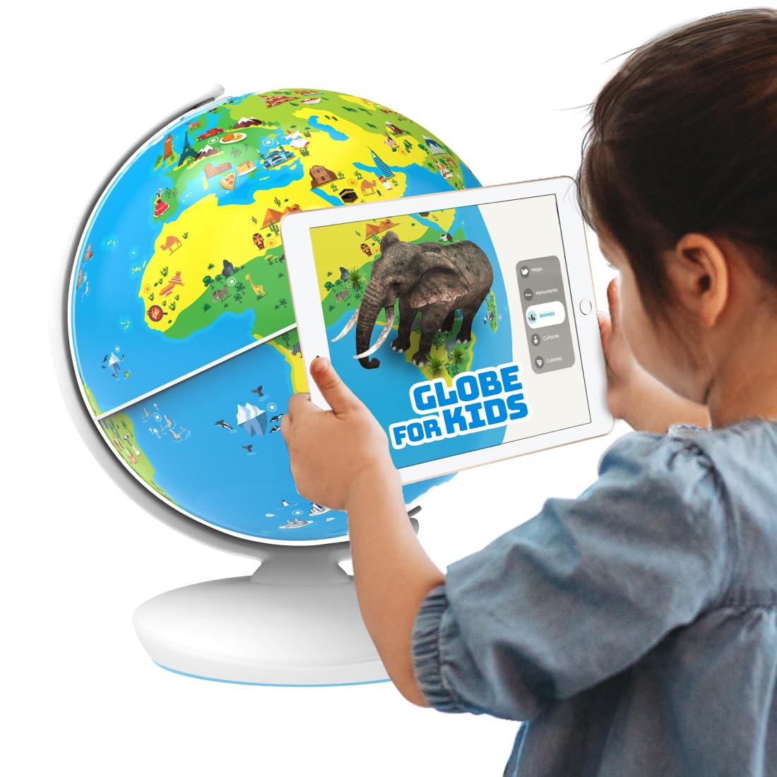 PlayShifu Orboot Earth | Tech-Powered Learning Globe| 1000+ Facts | Ages 4–10