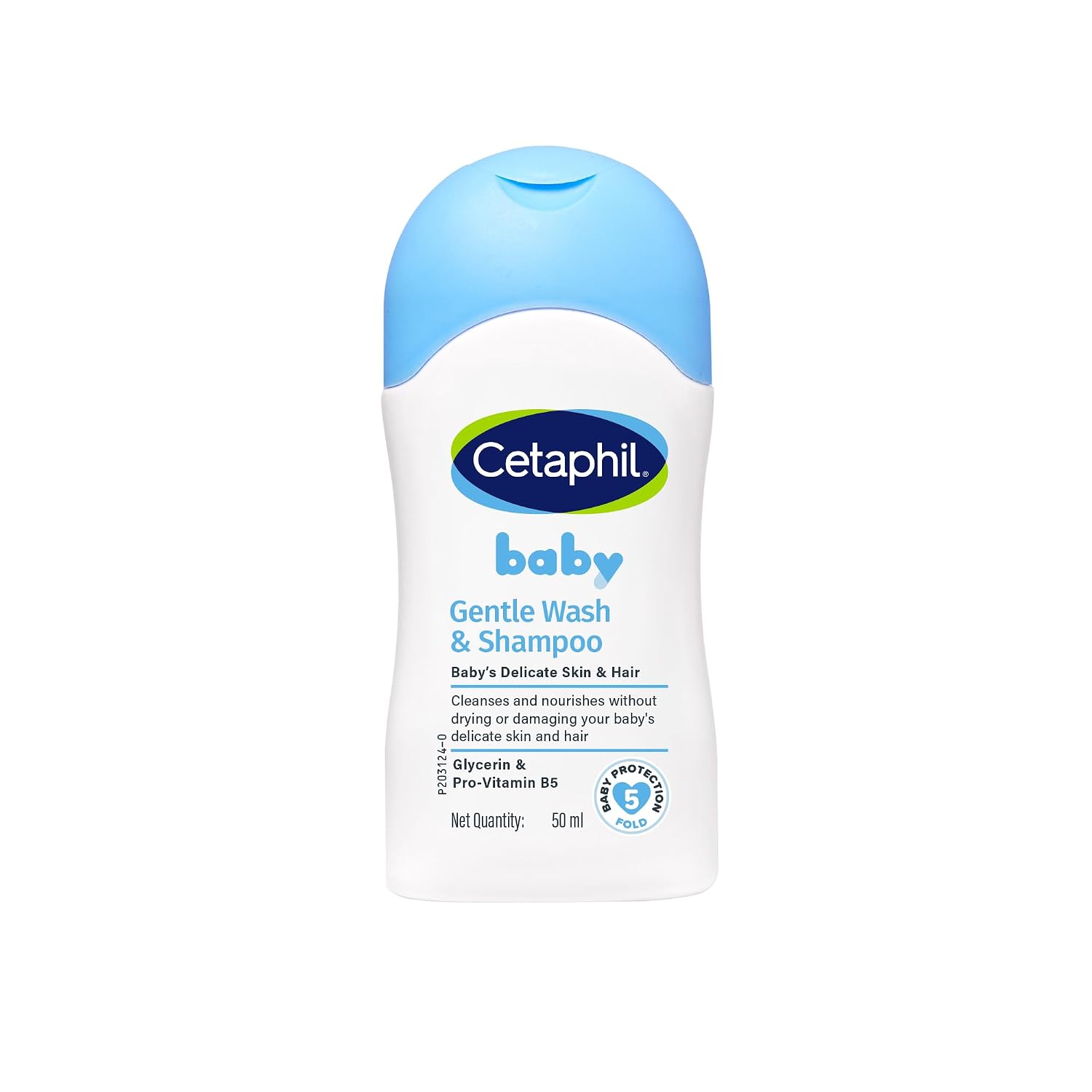 Cetaphil Baby Gentle Wash & Shampoo – (50ml)