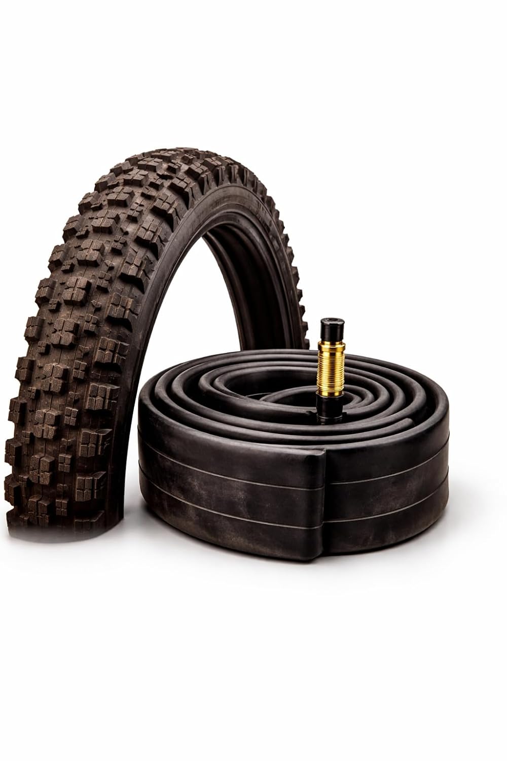 26 Inch Bicycle Tyre & Inner Tube Combo | 26×1.75/1.95/2.10/2.125 MTB Wheel Set | Heavy Duty High Grip Tread with Butyl Rubber Tube | Mountain, Road & City Cycle