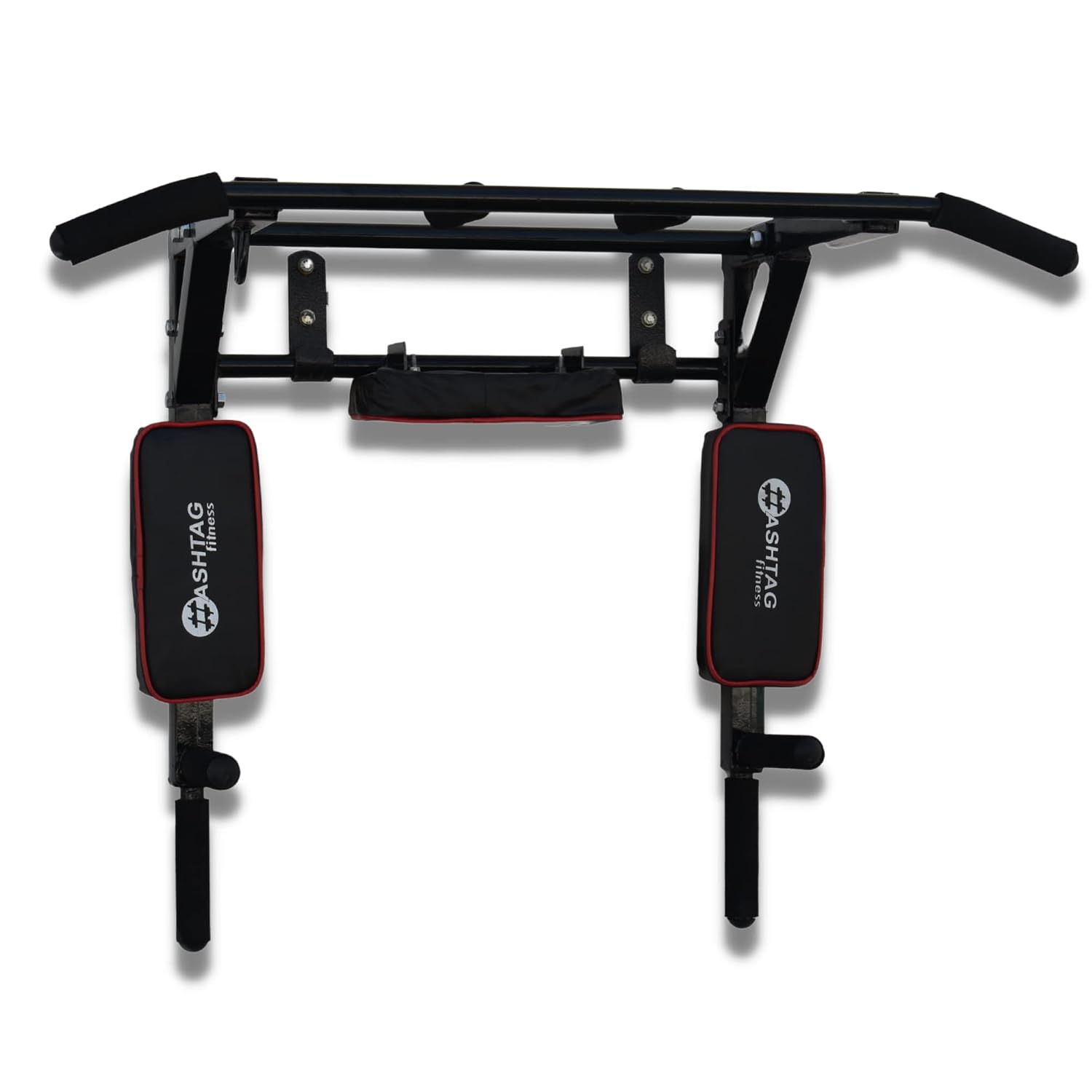 HASHTAG FITNESS multifunction pull up bar for home, dip station, dips bar,push up bar for home gym capacity up to 120kg
