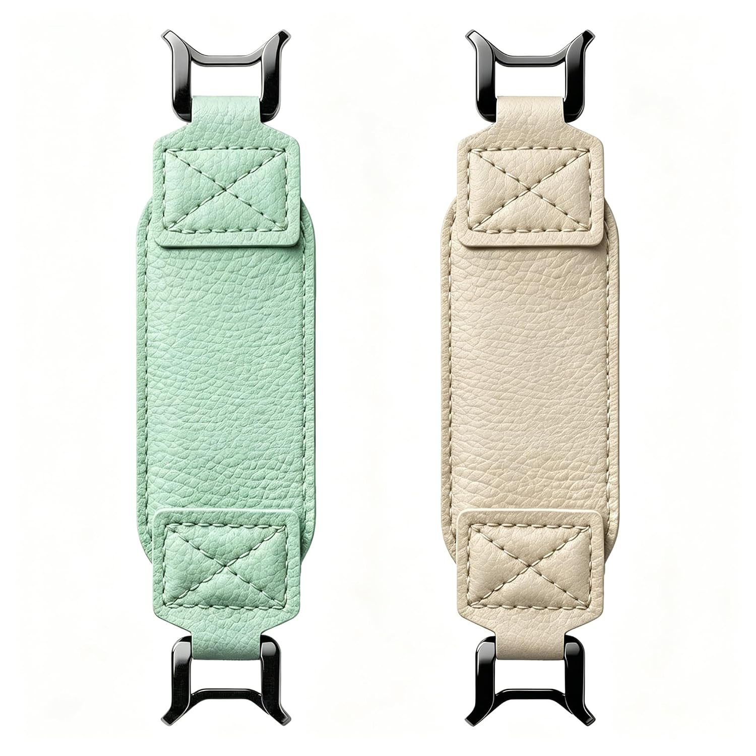 2Pcs Kindle Accessories, Ebook Reader Hand Grip, Secure Kindle E-Reader Hold, Reading Comfort for Commute and Travel, Two Pack in Mysterious Black and Matcha Green