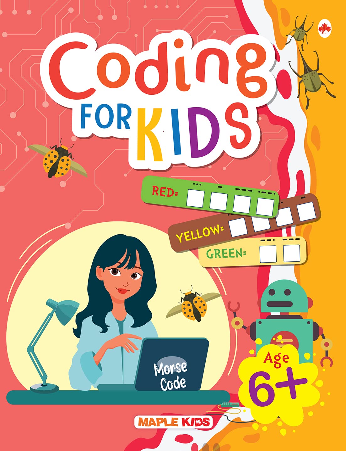 Introduction to Coding for Kids – Brain Activity Book for Kids – Age 6+ – Brain Boosting Activities – Early Learning – Activities for Cognitive Development – Brilliant Brain Activities for Children