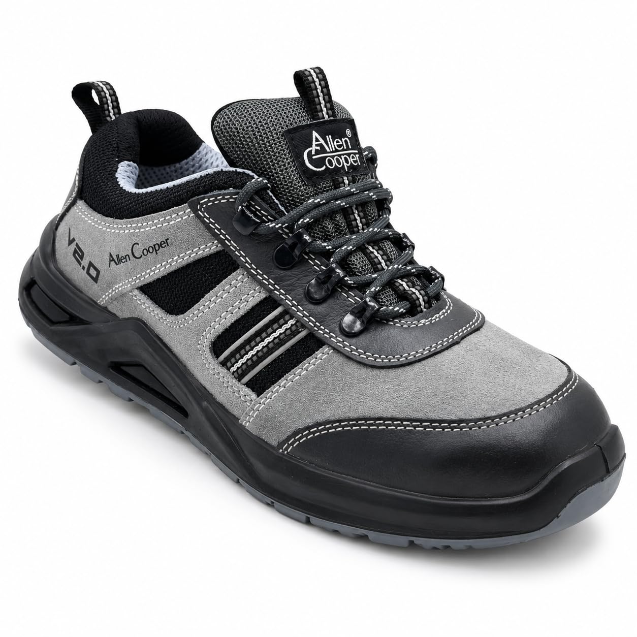 Allen Cooper 1156 Men’s Safety Shoe, Gray