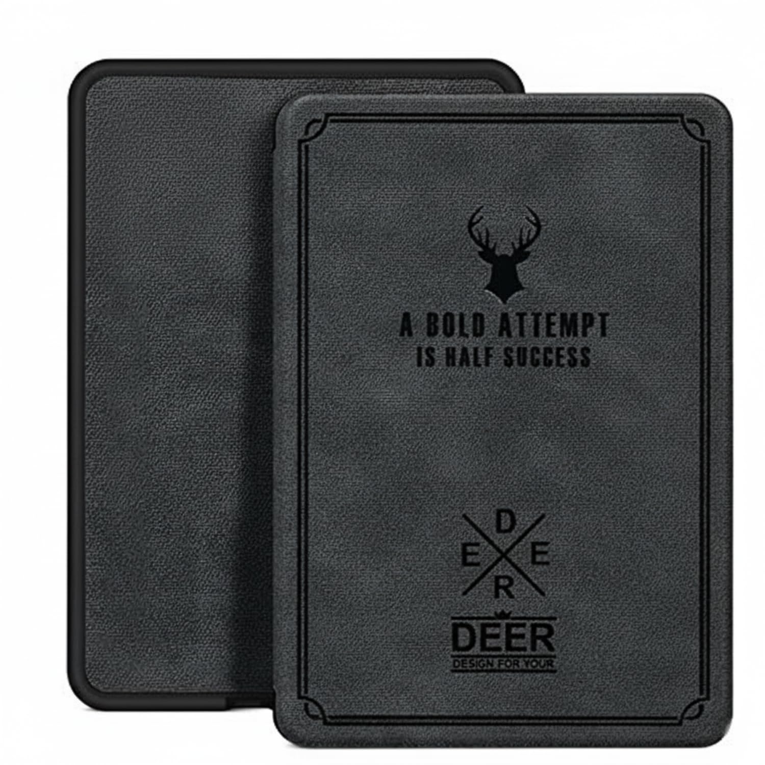MOCA Kindle Paperwhite 12th Gen 7″ (2024) & Kindle Colorsoft 7″ (2025) Case – Leather, Slim Fit, Auto Sleep/Wake, Magnetic Closure, Durable, Lightweight (Black)