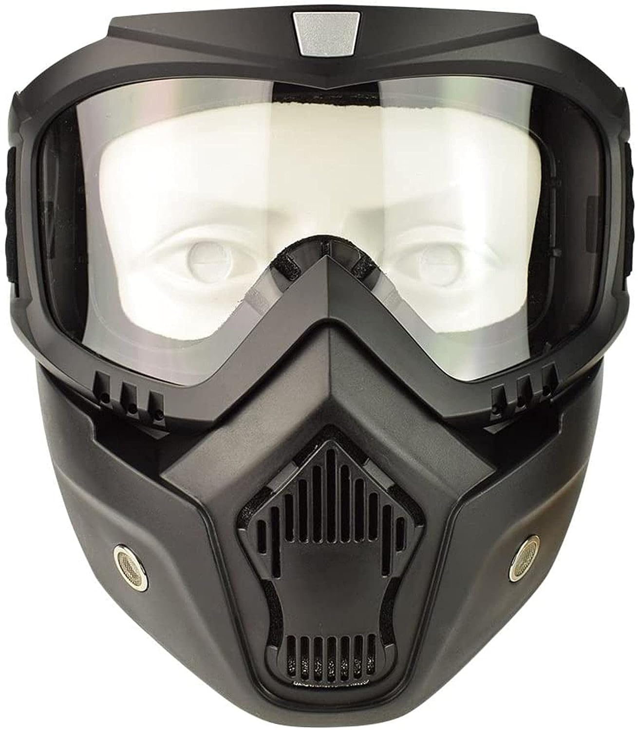 FABSPORTS protective goggles with detachable mask, Anti UV, Windproof, soft foam padded for comfort. Used for Motorcycle, Dirt Bike off road, ATV Ride, snowboarding, skiing, cycling etc